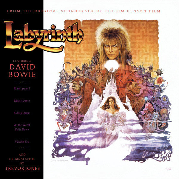 David Bowie, Trevor Jones : Labyrinth (From The Original Soundtrack Of The Jim Henson Film) (LP, Album)