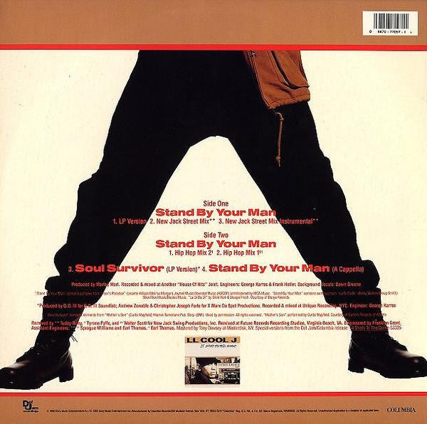 LL Cool J : Stand By Your Man (12", Single)