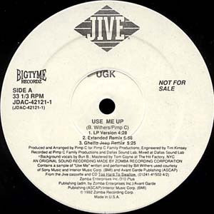 UGK : Use Me Up (12", Promo)