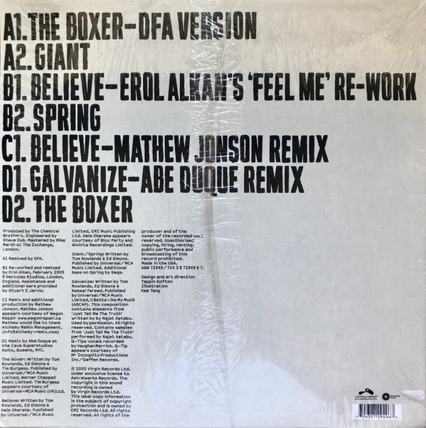 The Chemical Brothers : The Boxer (2x12")