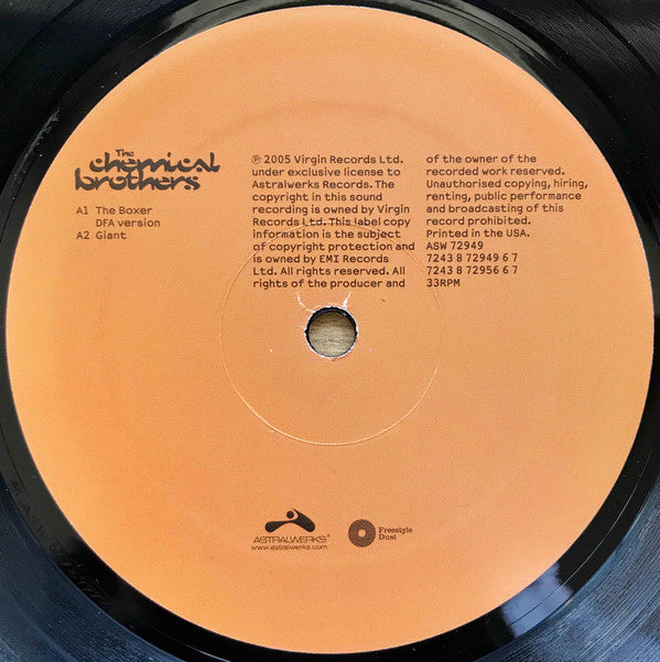 The Chemical Brothers : The Boxer (2x12")
