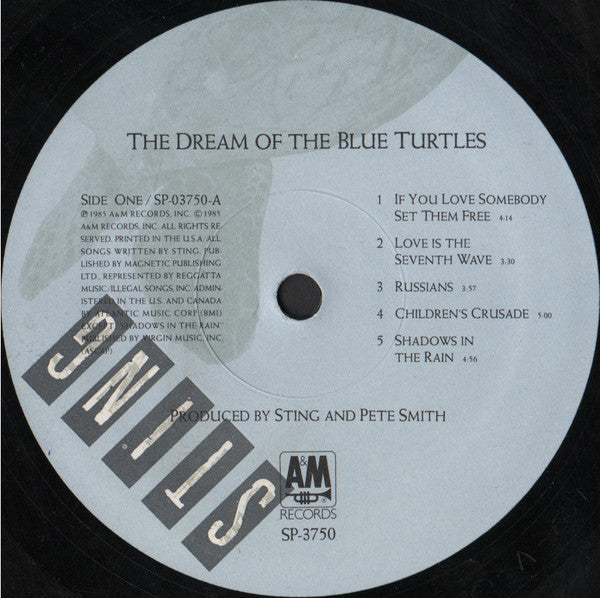 Sting : The Dream Of The Blue Turtles (LP, Album, EMW)