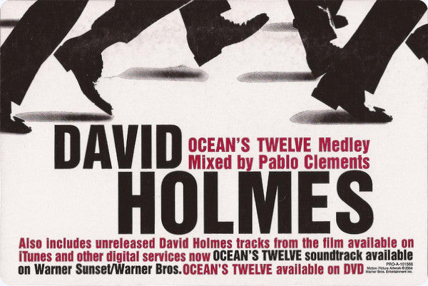 David Holmes : Selections From Ocean's Twelve (12", Promo)