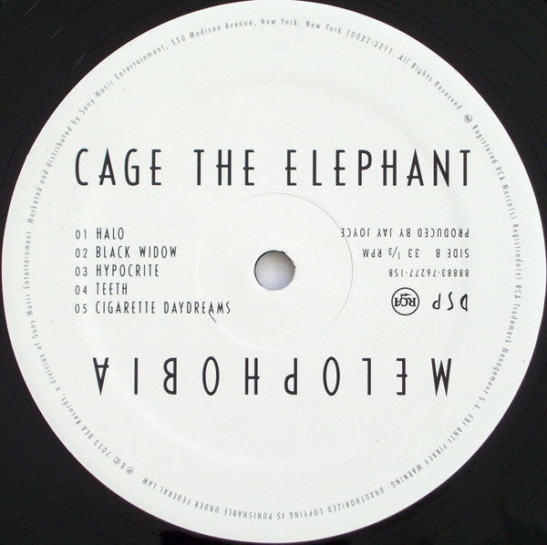 Cage The Elephant : Melophobia (LP, Album)