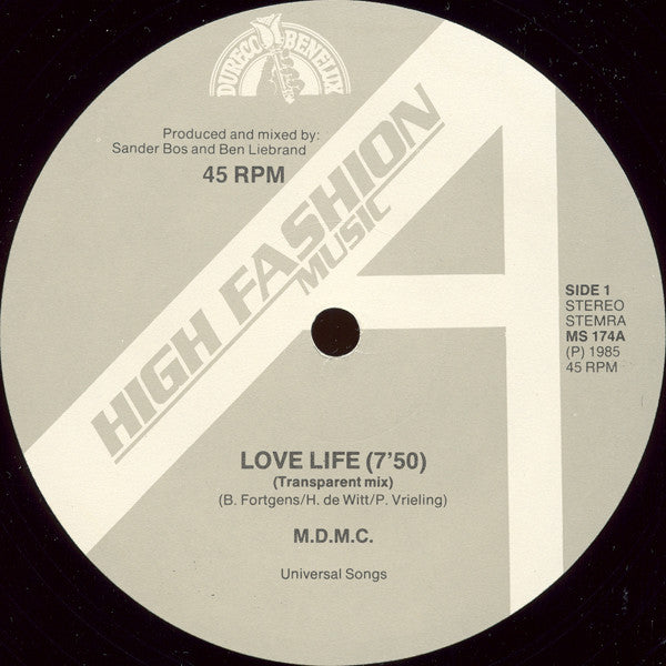 MDMC* : Love Life (12")