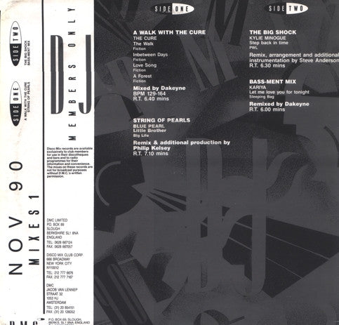 Various : November 90 - Mixes 1 (12", Comp)