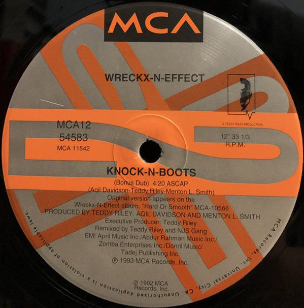 Wrecks-N-Effect : Knock-N-Boots (12", Single)