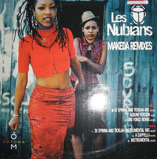 Les Nubians : Makeda (Remixes) (12", Promo, Red)