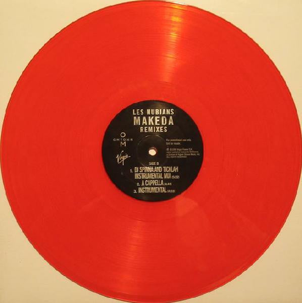 Les Nubians : Makeda (Remixes) (12", Promo, Red)