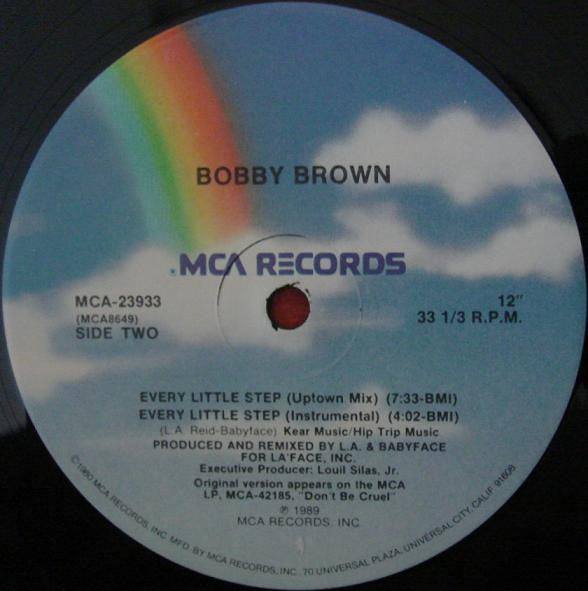 Bobby Brown : Every Little Step (12", Single)