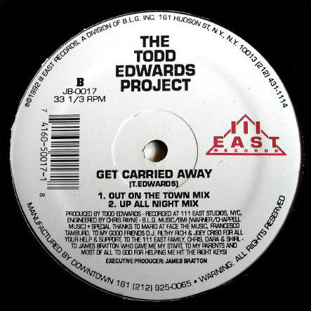 Todd Edwards : Jump (12")