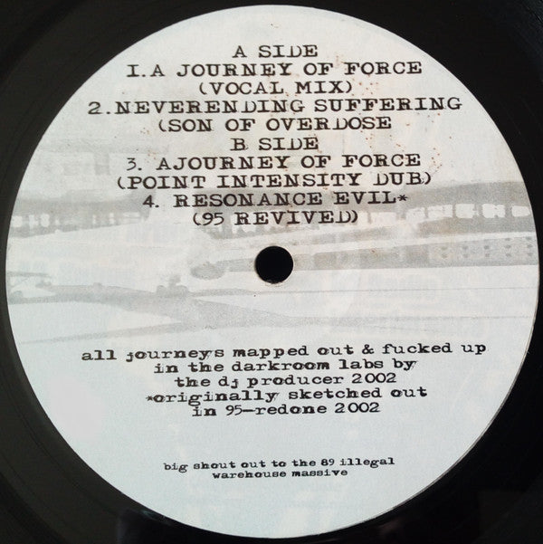 The DJ Producer : A Journey Of Force (12")