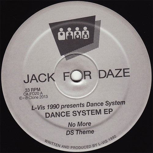 L-Vis 1990 Presents Dance System : Dance System EP (12", EP)