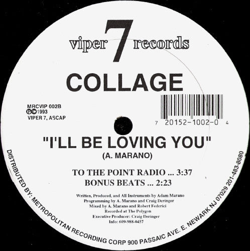 Collage (4) : I'll Be Loving You (12")