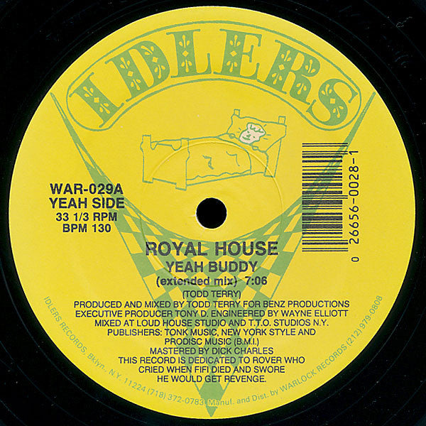 Royal House : Yeah Buddy (12")