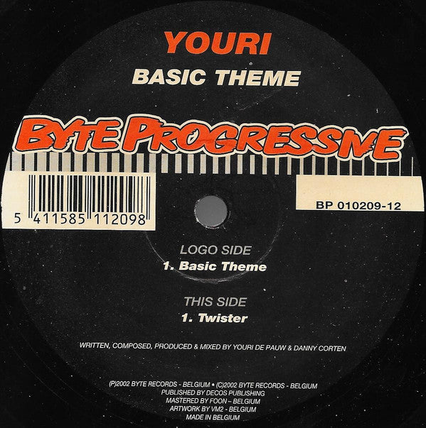 Youri : Basic Theme (12")