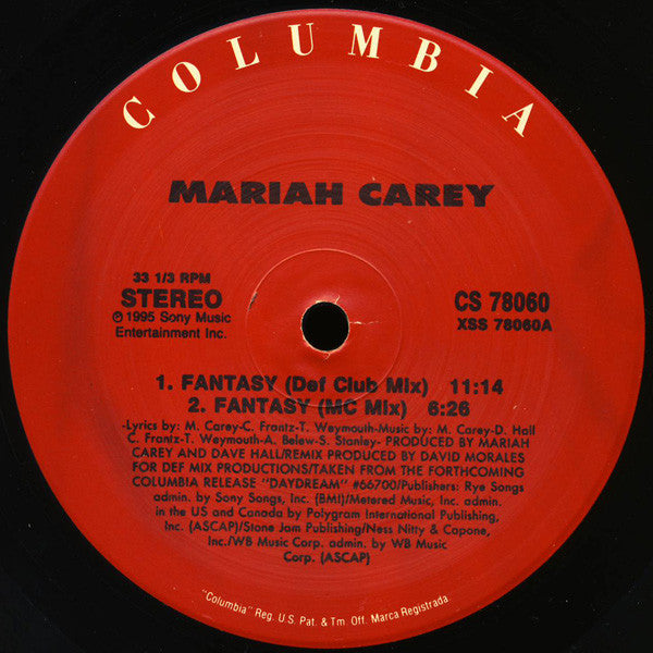 Mariah Carey : Fantasy (2x12", Gat)