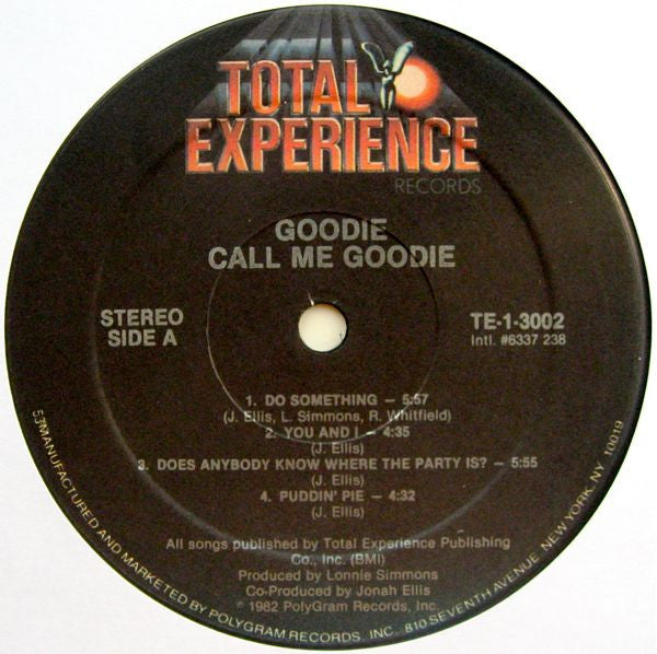 Goodie : Call Me Goodie (LP, Album, 53 )