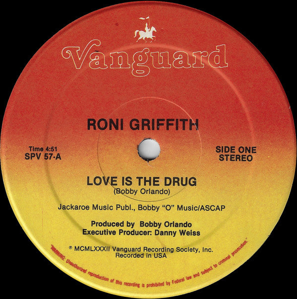 Roni Griffith : Love Is The Drug / Desire (Extended) (12")