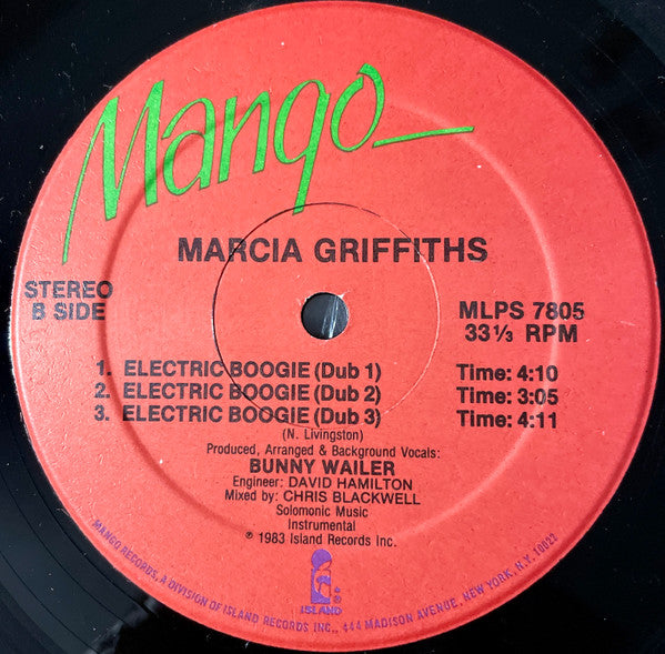 Marcia Griffiths : Electric Boogie (12")