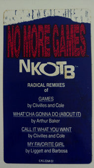 New Kids On The Block : Games (12", Maxi, Promo)