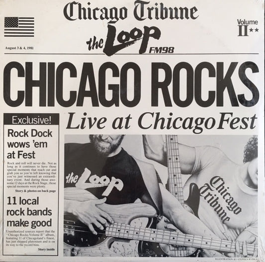 Various : Chicago Rocks Volume II (Live At Chicago Fest) (LP)