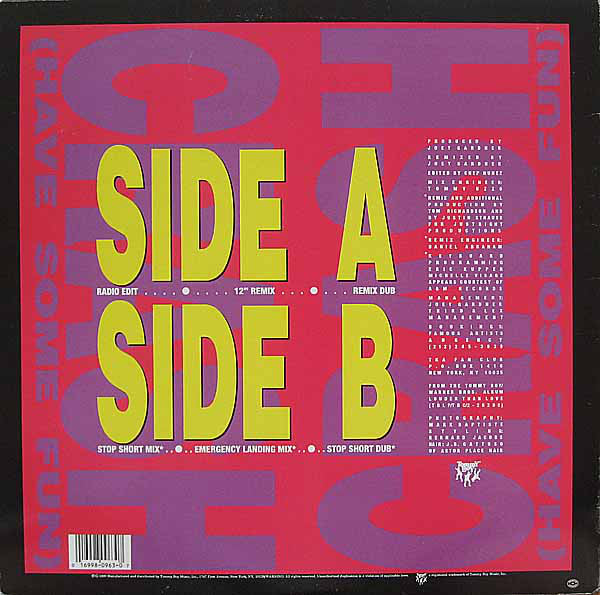 TKA Featuring Michelle Visage : Crash (Have Some Fun) (12", Single)