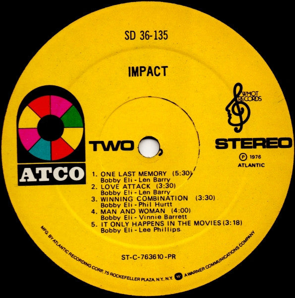 Impact (11) : Impact (LP, Album, PR)