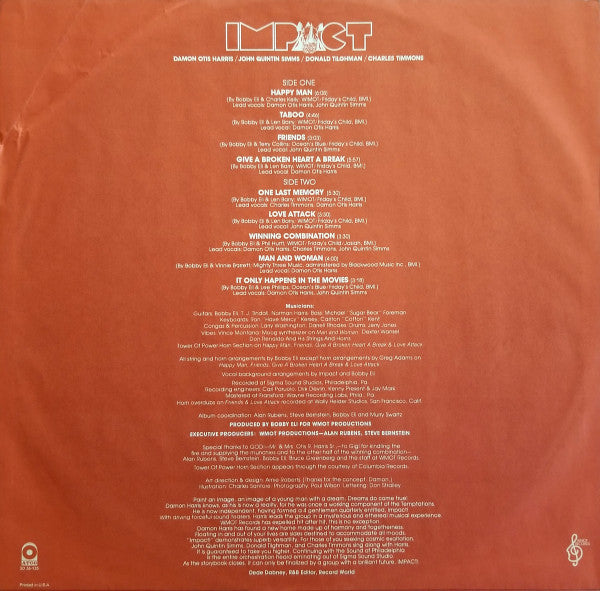 Impact (11) : Impact (LP, Album, PR)