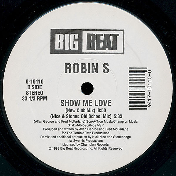 Robin S* : Show Me Love (12")