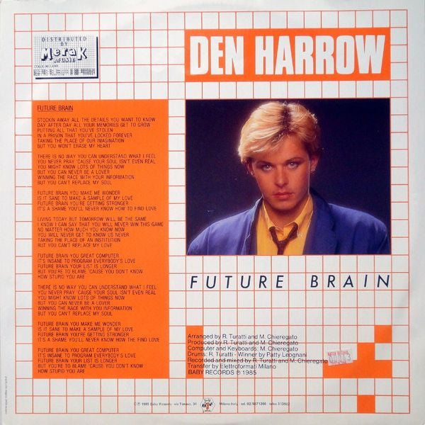 Den Harrow : Future Brain (Remix) (12", Maxi)