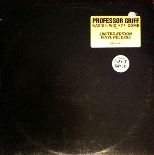 Professor Griff : Kao's II Wiz *7* Dome (2xLP, Album, Promo)