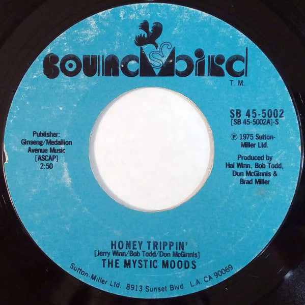 The Mystic Moods Orchestra : Honey Trippin' / Midnight Snack (7", Styrene)