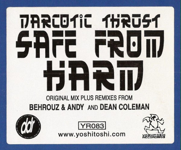 Narcotic Thrust Feat. Yvonne John-Lewis : Safe From Harm (2x12")