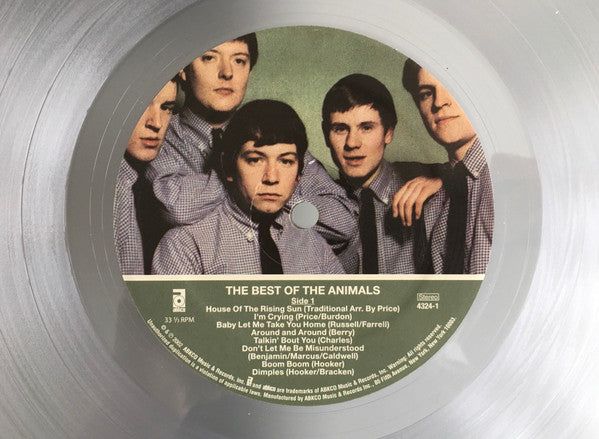 The Animals : The Best Of The Animals (LP, Comp, RE, RM, Cle)