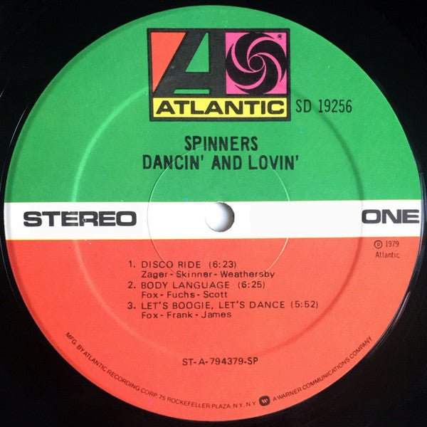 Spinners : Dancin' And Lovin' (LP, Album, SP )