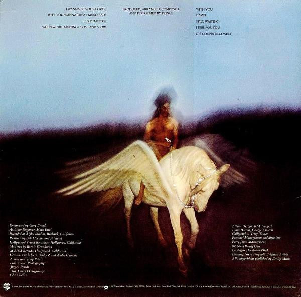 Prince : Prince (LP, Album, Win)