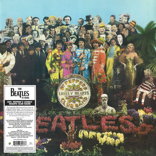 The Beatles : Sgt. Pepper's Lonely Hearts Club Band (LP, Album, Mono, RE, RM, 180)