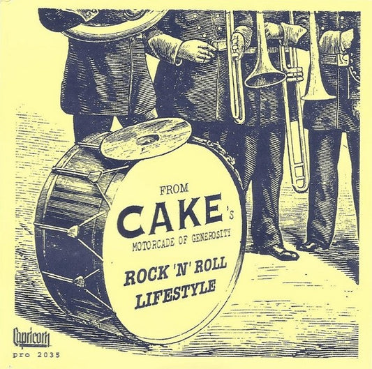 Cake : Rock 'n' Roll Lifestyle (CD, Single, Promo)