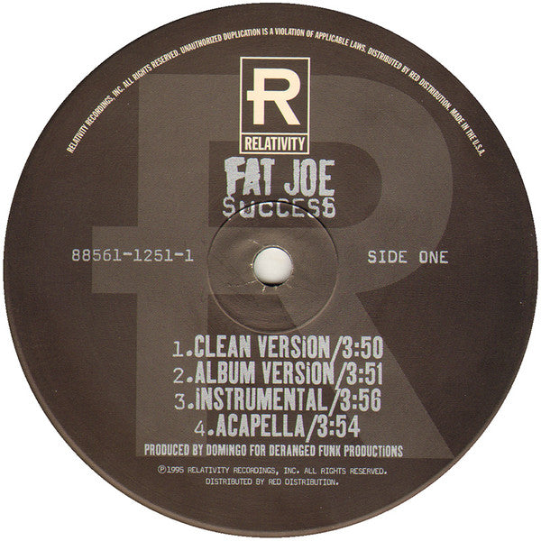 Fat Joe : Success (12")