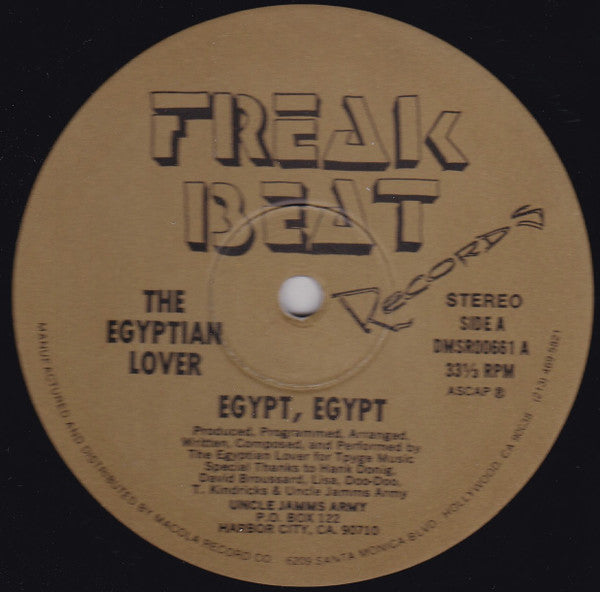 The Egyptian Lover* : Egypt, Egypt (12")