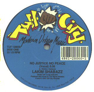 Lakim Shabazz : No Justice No Peace (12")