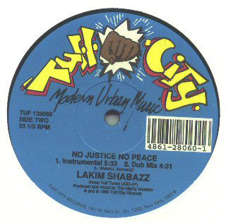 Lakim Shabazz : No Justice No Peace (12")