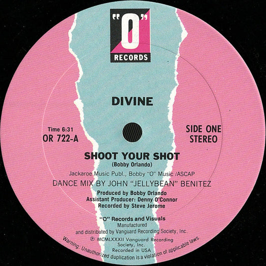 Divine : Shoot Your Shot / Jungle Jezebel (12")