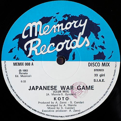 Koto : Japanese War Game (12")