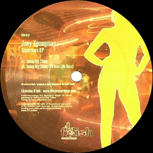 Joey Youngman : Supercuts EP (12", EP)