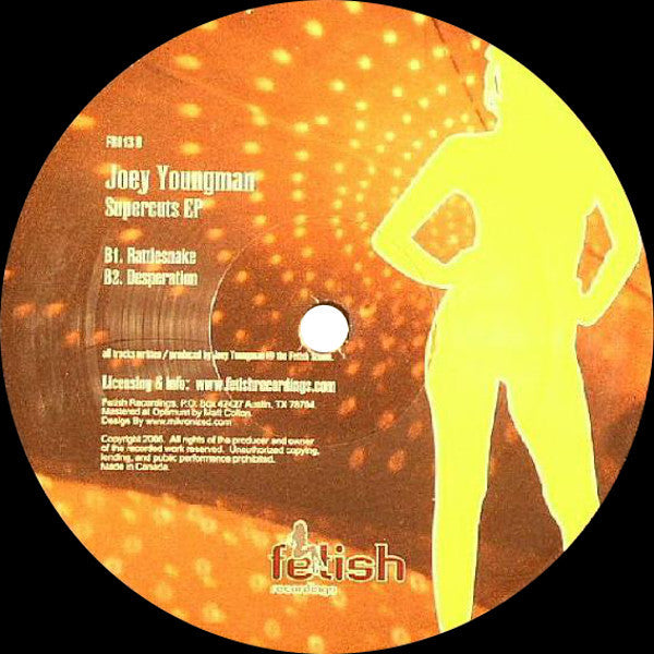 Joey Youngman : Supercuts EP (12", EP)
