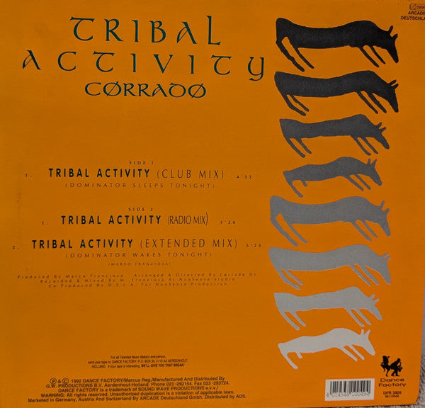 Corrado : Tribal Activity (12")