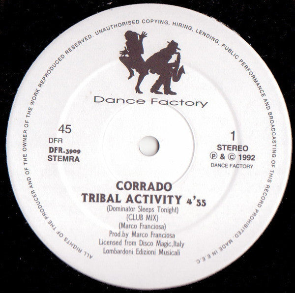Corrado : Tribal Activity (12")