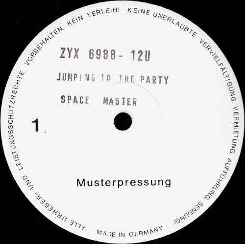 Space Master : Jumping To The Party (12", TP)